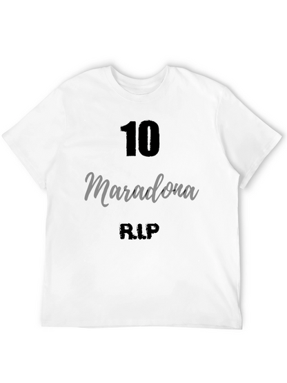 Maradona RIP T-Shirt - Tribute to a Legend