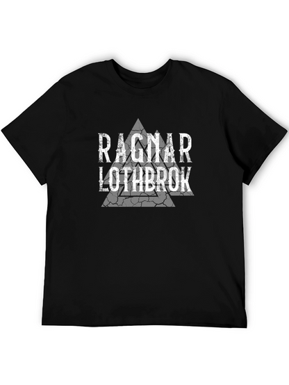 Ragnar Lothbrok Viking T-Shirt - Black Graphic Tee