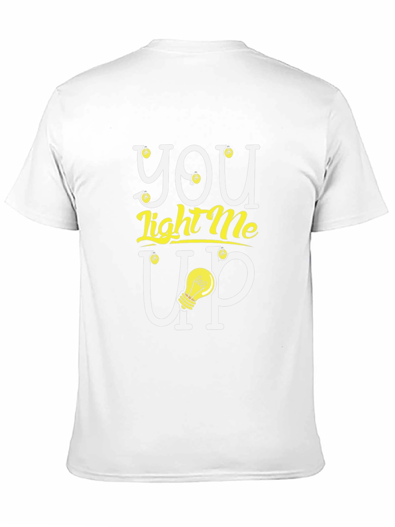 You Light Me Up Graphic Tee - Trendy Design