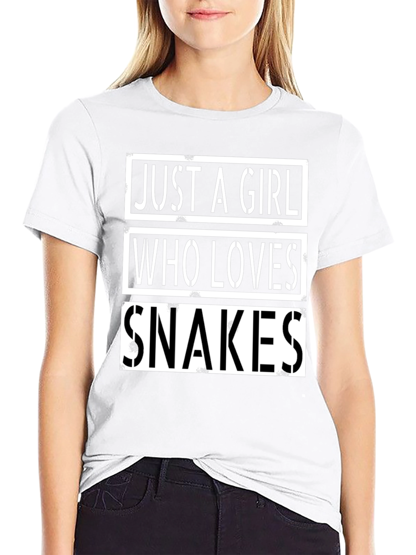 Just A Girl Who Loves Snakes T-Shirt