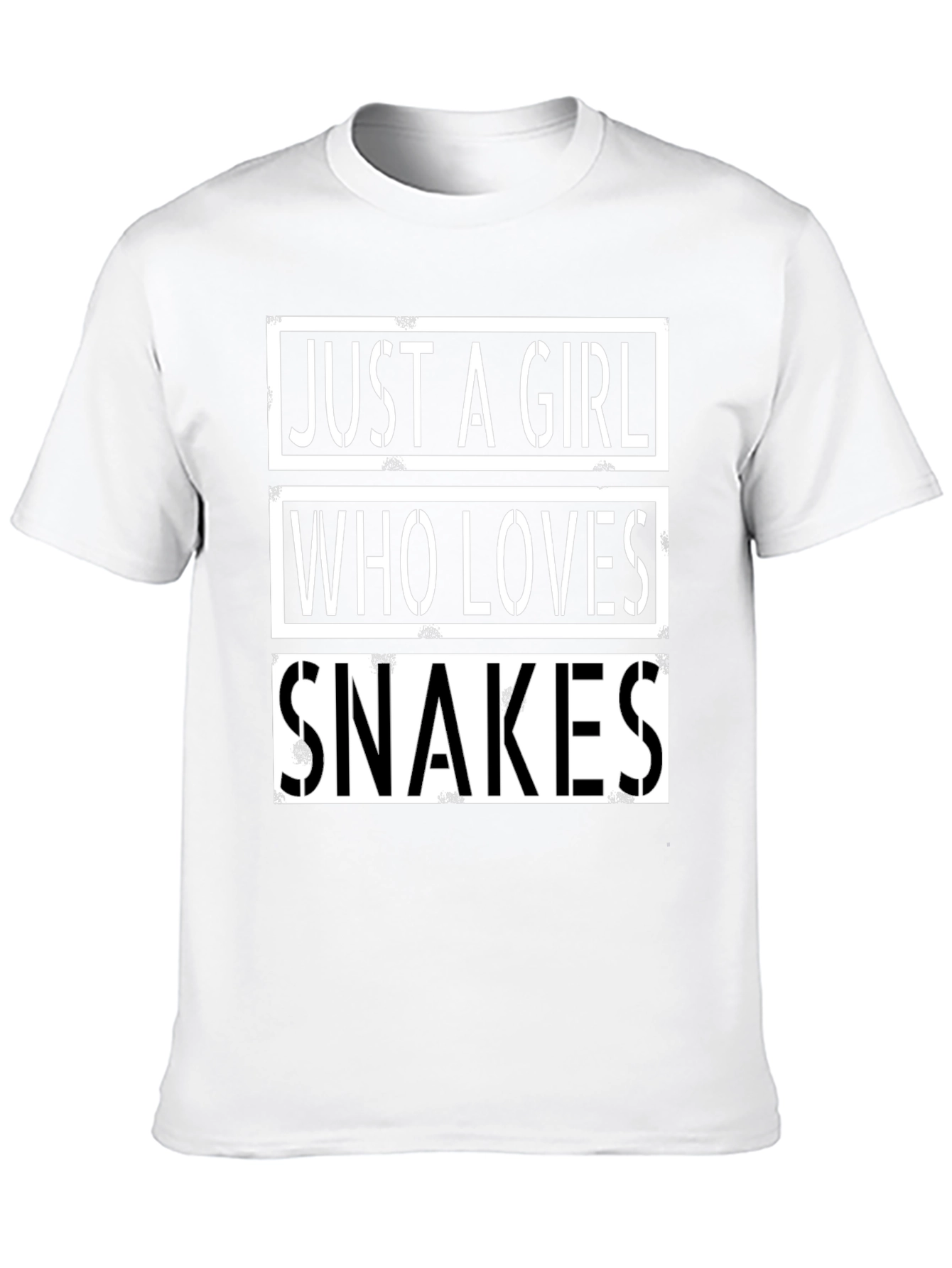 Just A Girl Who Loves Snakes T-Shirt