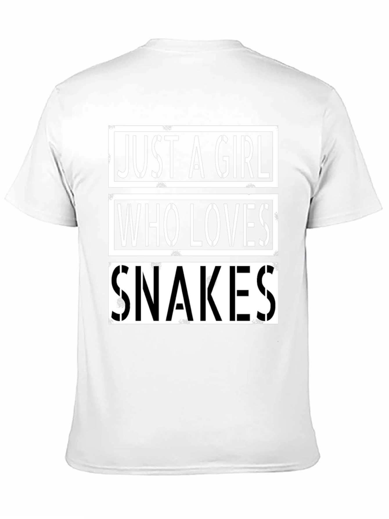 Just A Girl Who Loves Snakes T-Shirt