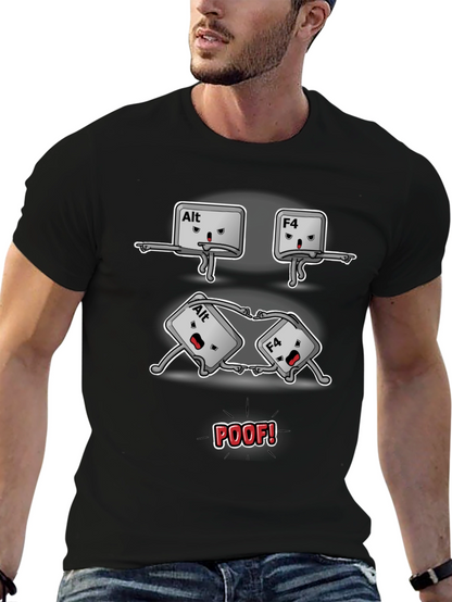 Alt + F4 T-Shirt - Funny Computer Humor