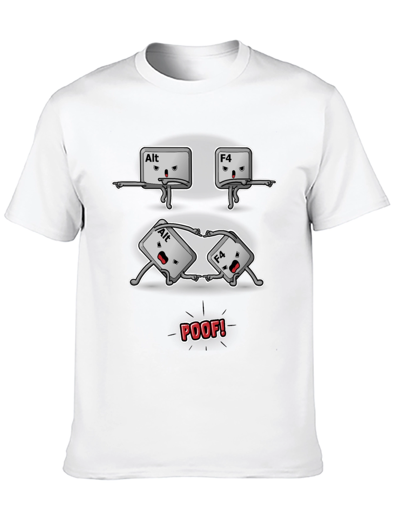 Alt + F4 T-Shirt - Funny Computer Humor