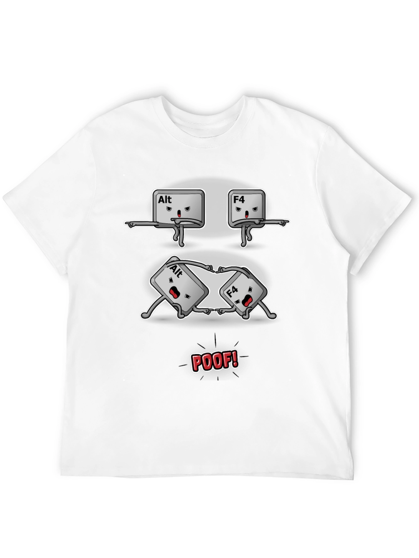 Alt + F4 T-Shirt - Funny Computer Humor
