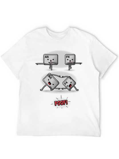 Alt + F4 T-Shirt - Funny Computer Humor