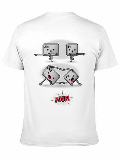 Alt + F4 T-Shirt - Funny Computer Humor