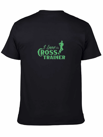 I Love the Cross Trainer Black T-Shirt