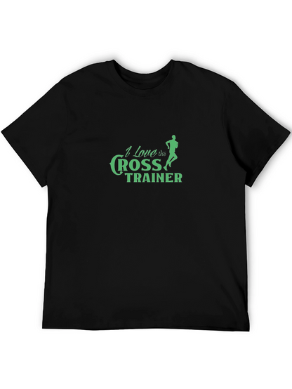 I Love the Cross Trainer Black T-Shirt
