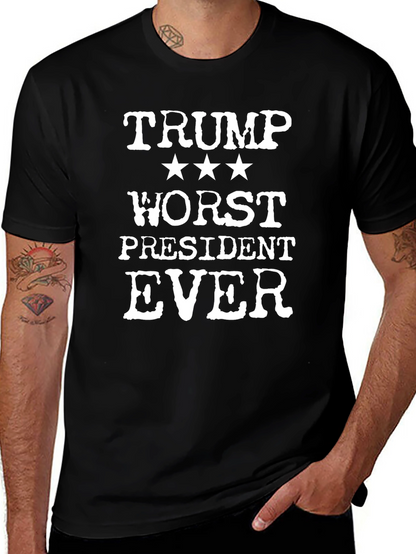 Trump Worst President Ever Graphic Tee