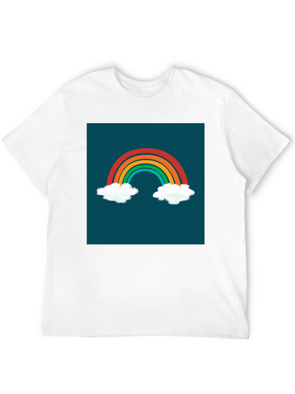 Rainbow Cloud Graphic Tee - Stylish & Unique!