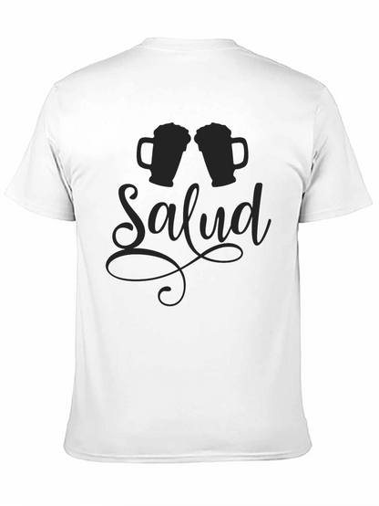 Salud Beer Toast Graphic Tee - Black