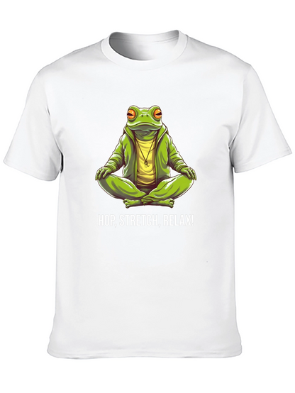 Hop Stretch Relax Frog T-Shirt