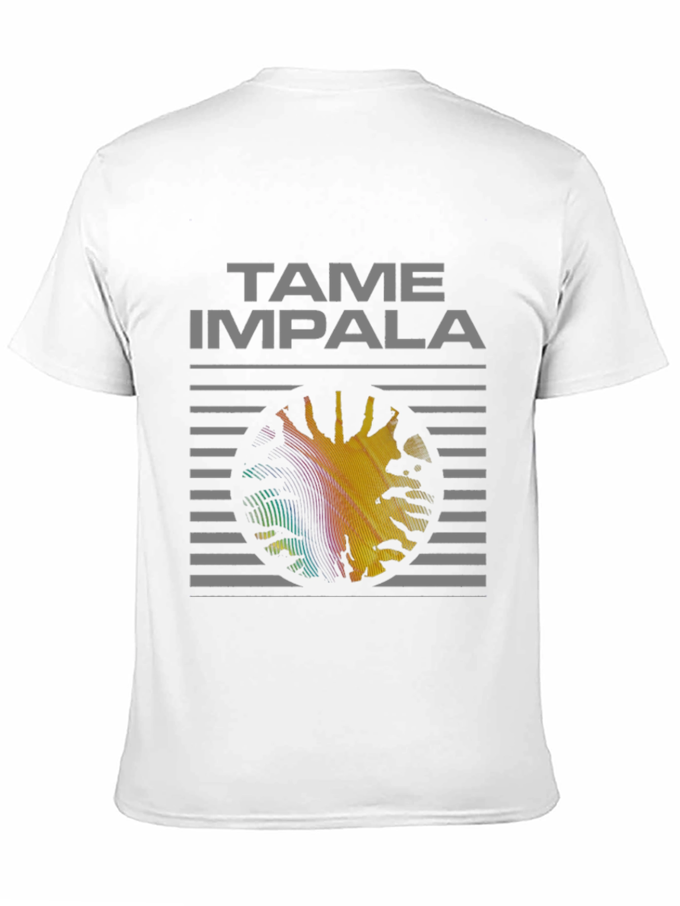 Tame Impala Graphic Print Black T-Shirt