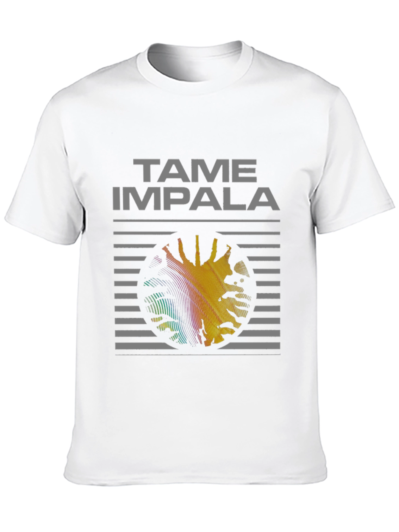 Tame Impala Graphic Print Black T-Shirt