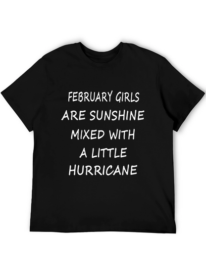 February Girls T-Shirt - Sunshine & Hurricane
