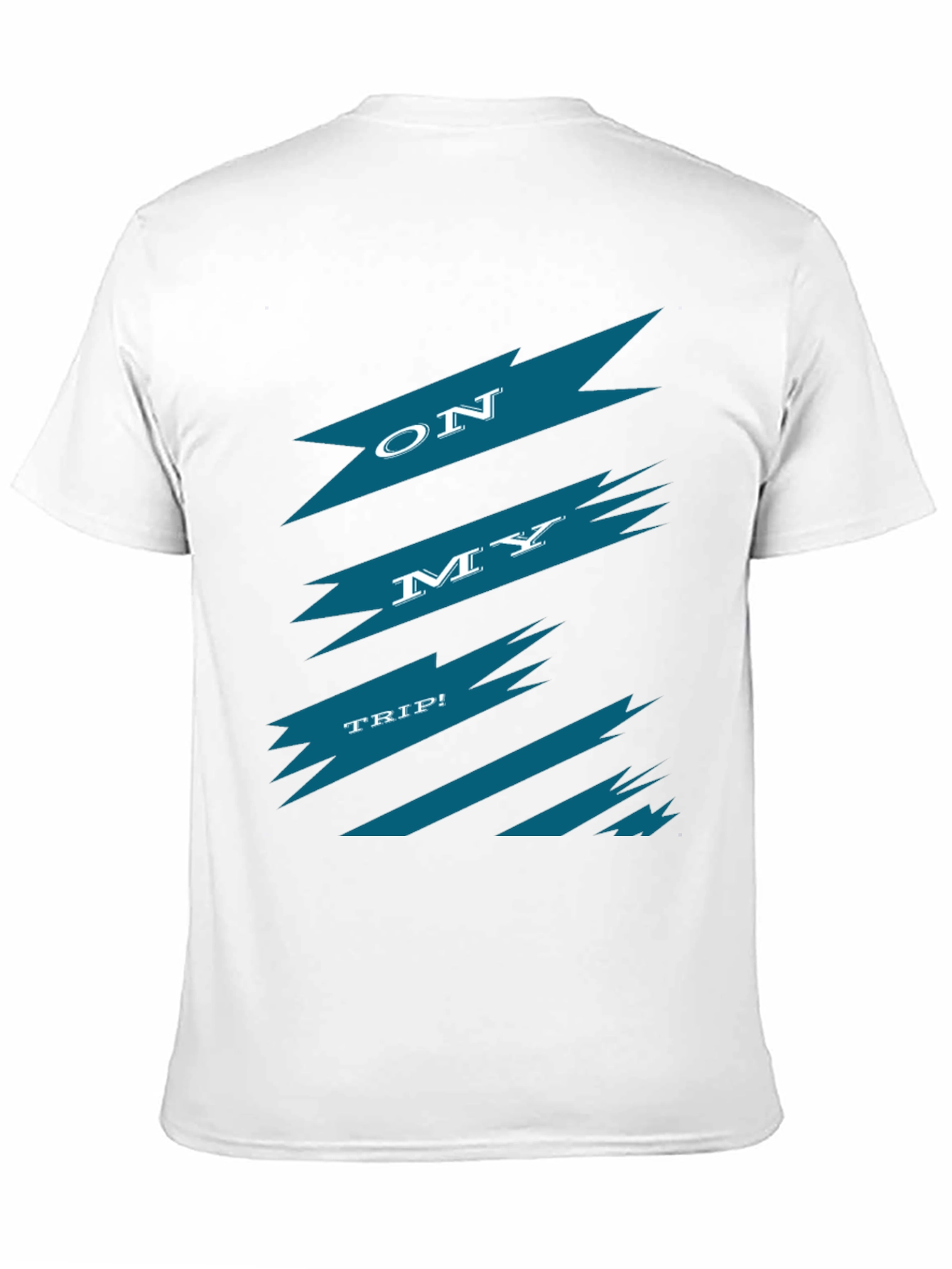 On My Trip Graphic Tee - Black