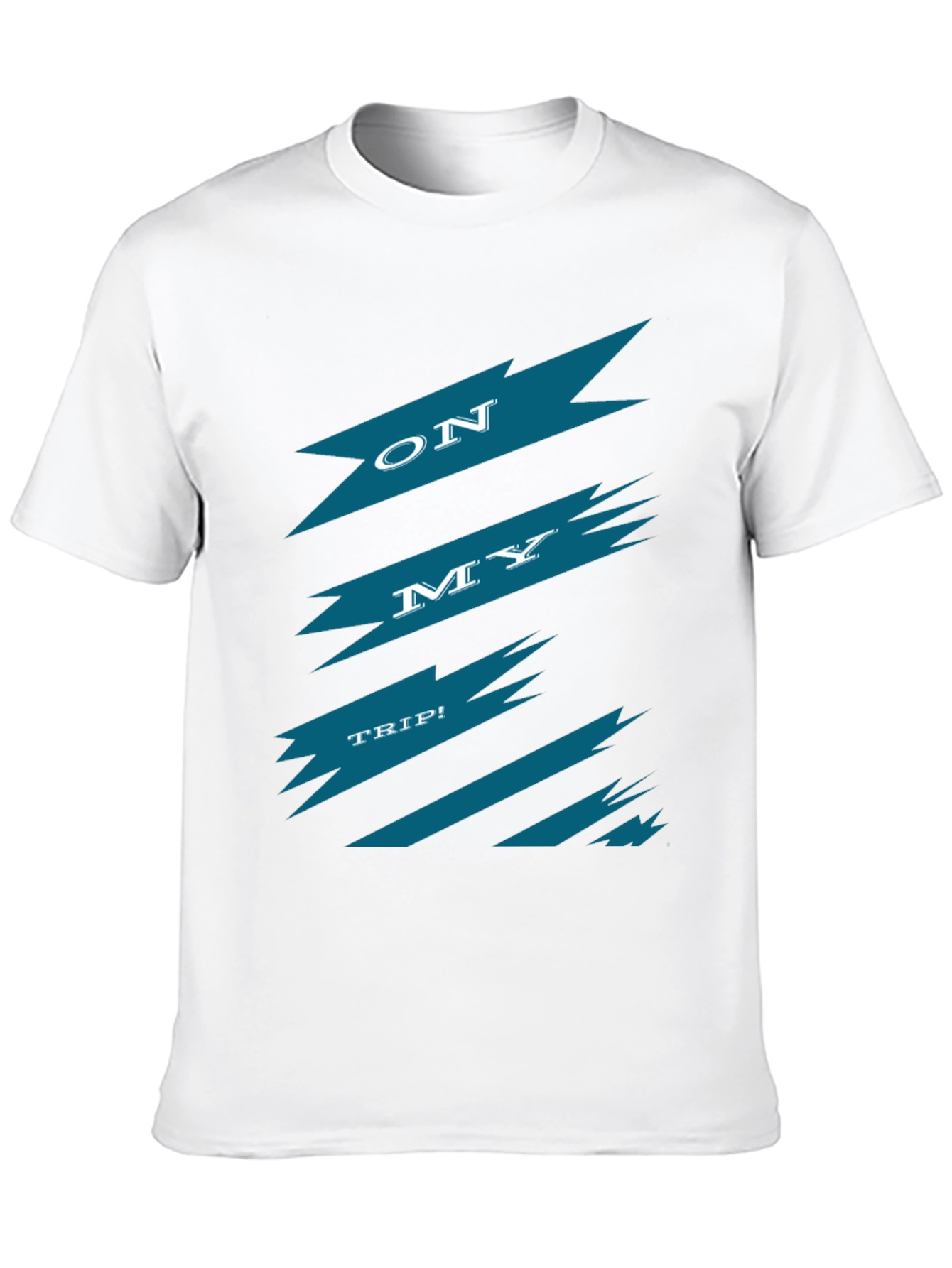 On My Trip Graphic Tee - Black