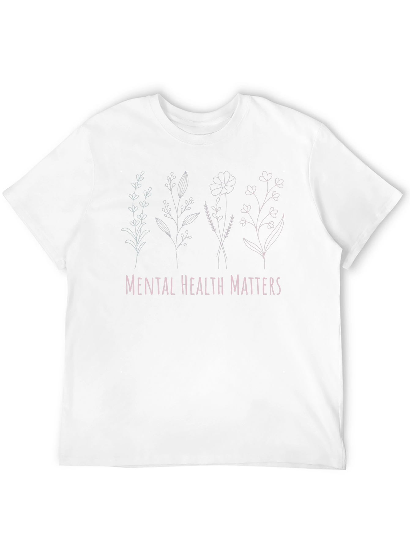 Mental Health Matters Floral T-Shirt