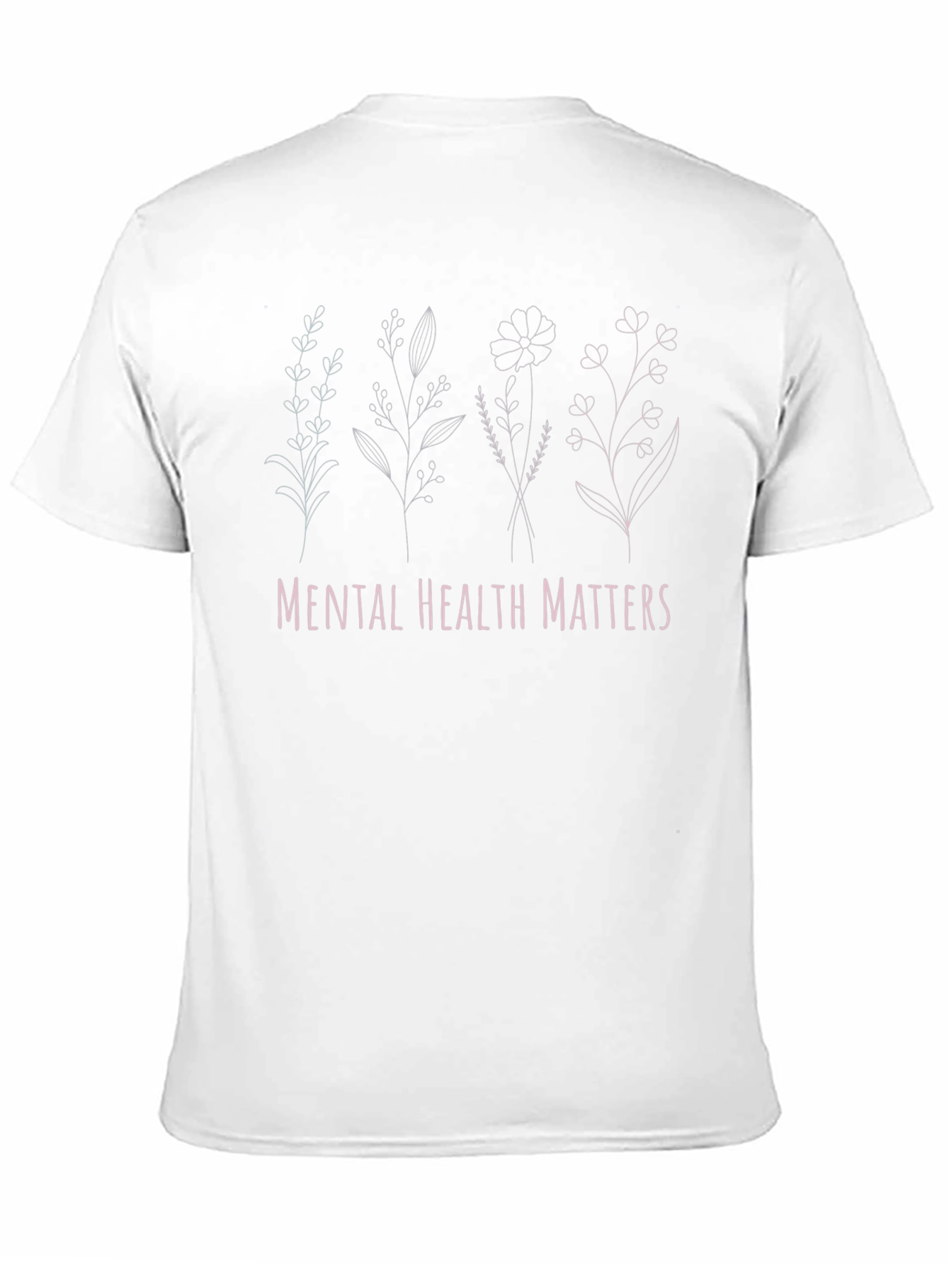 Mental Health Matters Floral T-Shirt
