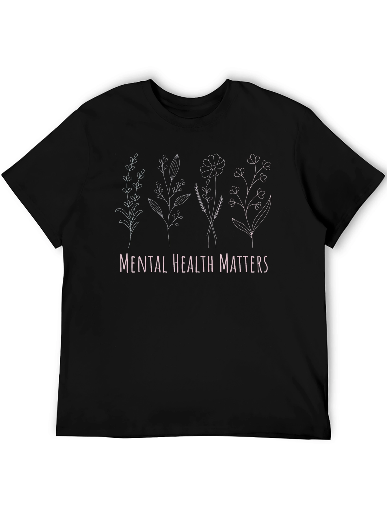Mental Health Matters Floral T-Shirt