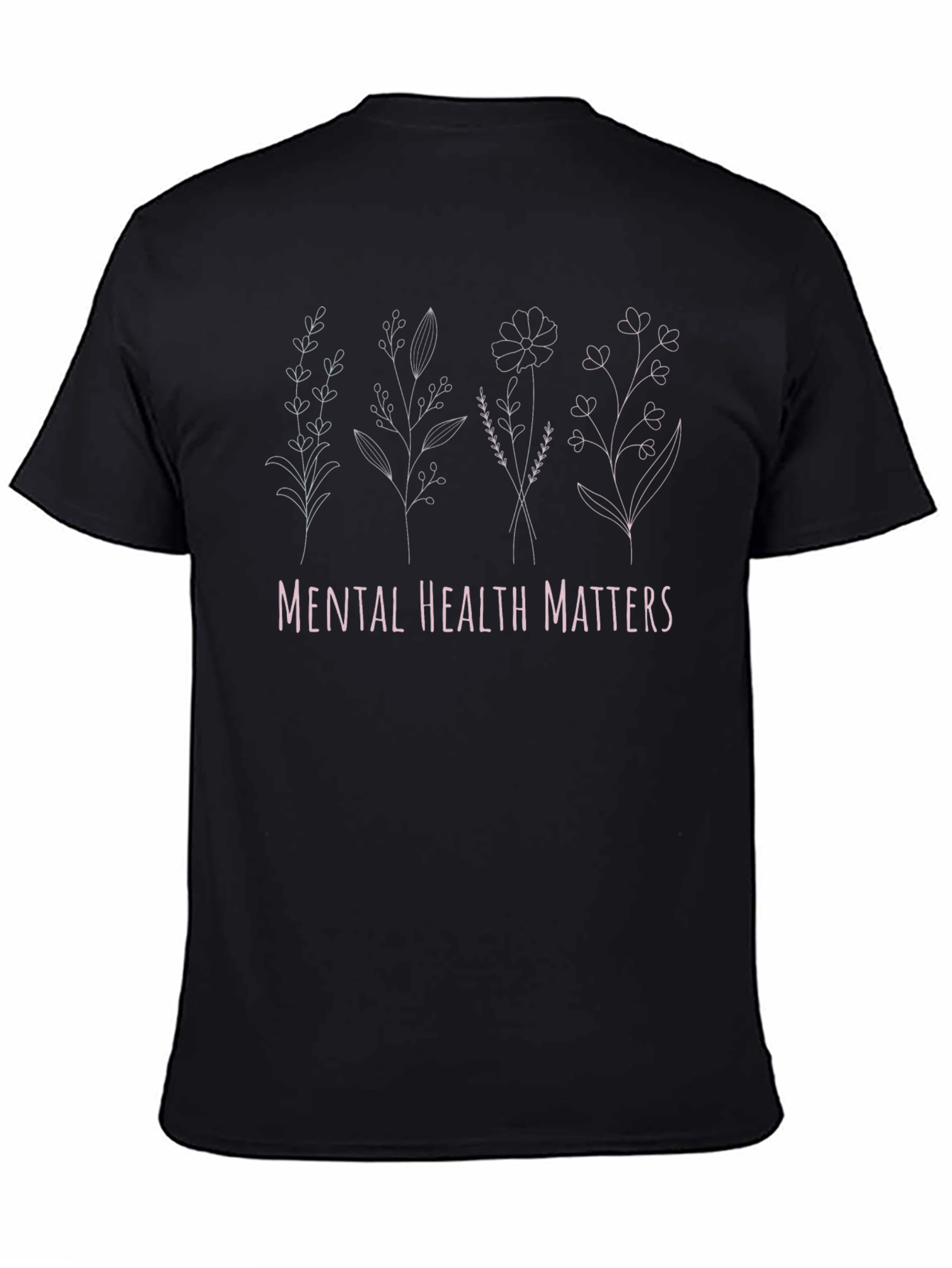Mental Health Matters Floral T-Shirt