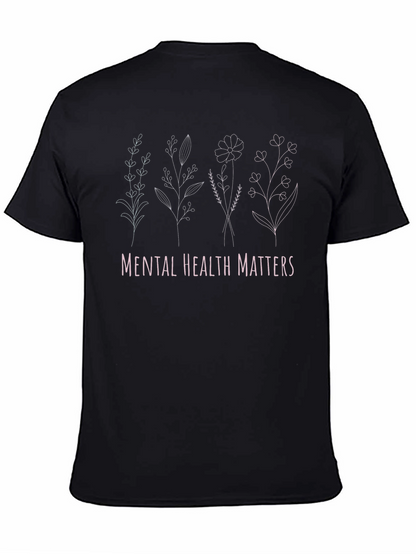 Mental Health Matters Floral T-Shirt