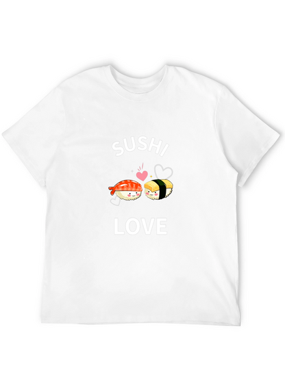 Sushi Love Graphic Tee - Cute Foodie T-Shirt