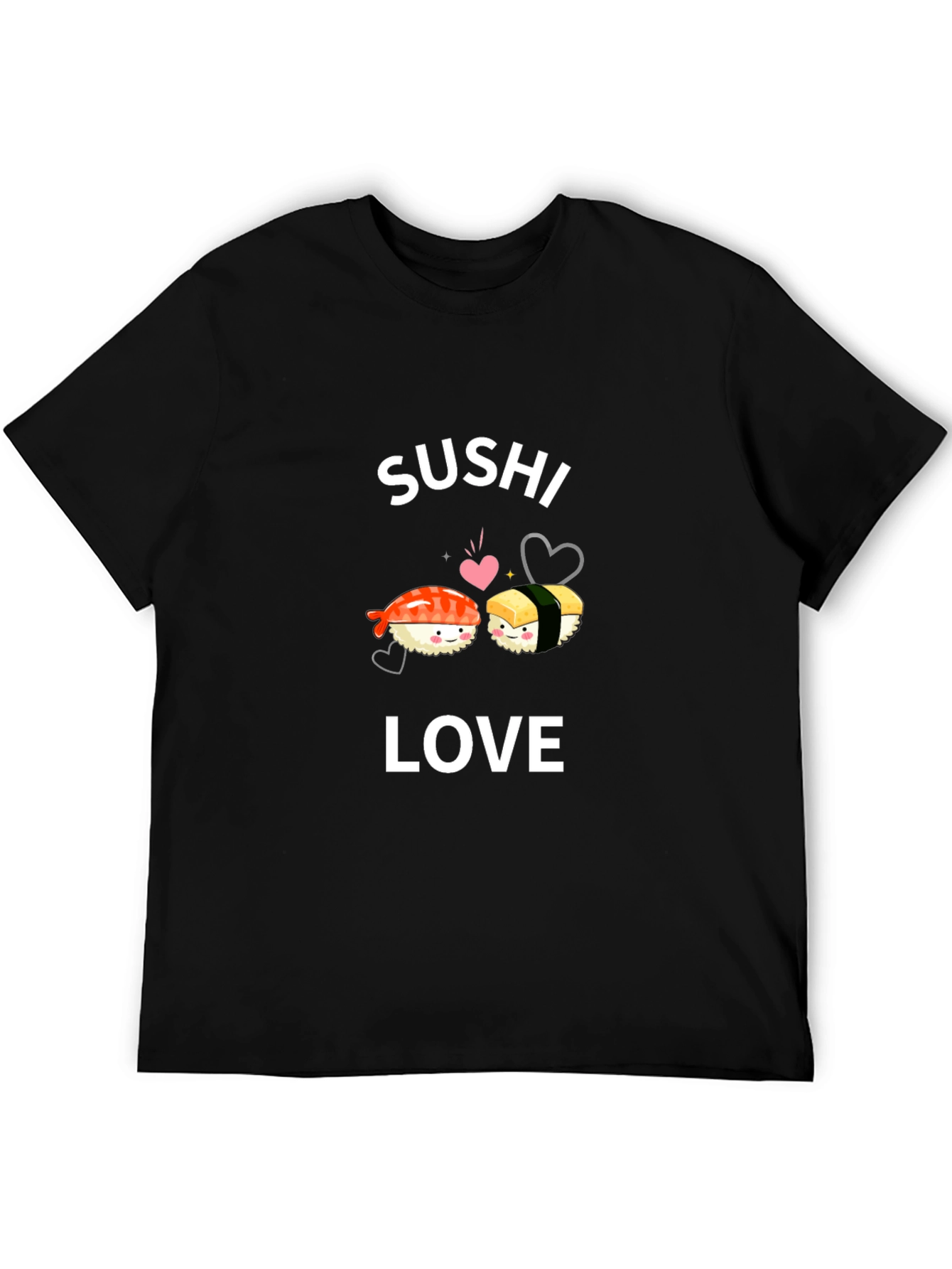 Sushi Love Graphic Tee - Cute Foodie T-Shirt