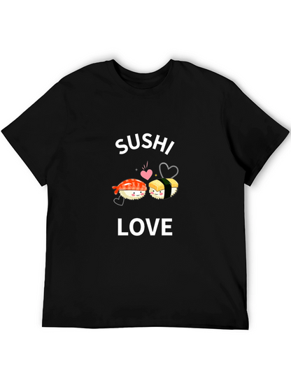 Sushi Love Graphic Tee - Cute Foodie T-Shirt