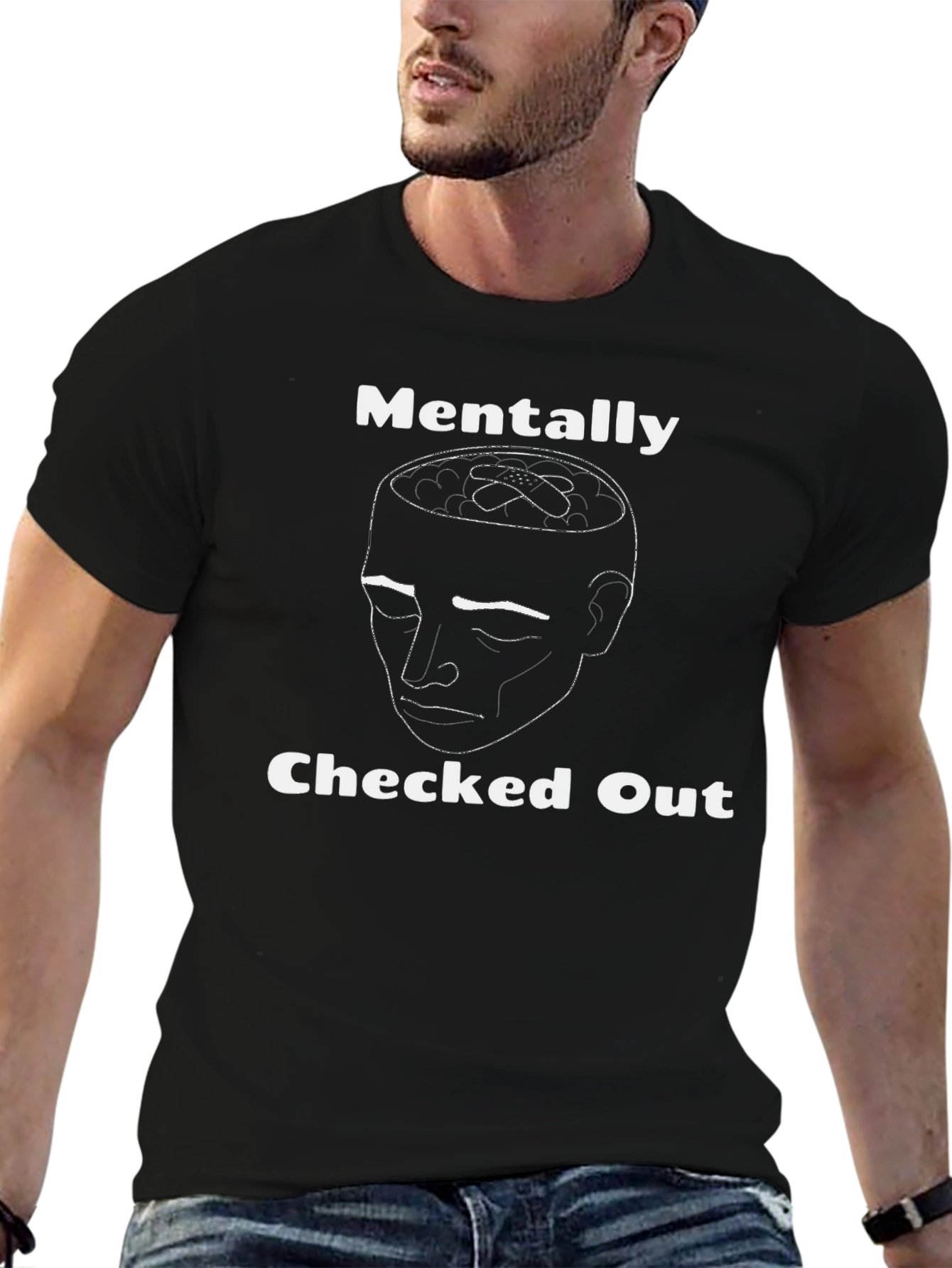 Mentally Checked Out Graphic T-Shirt