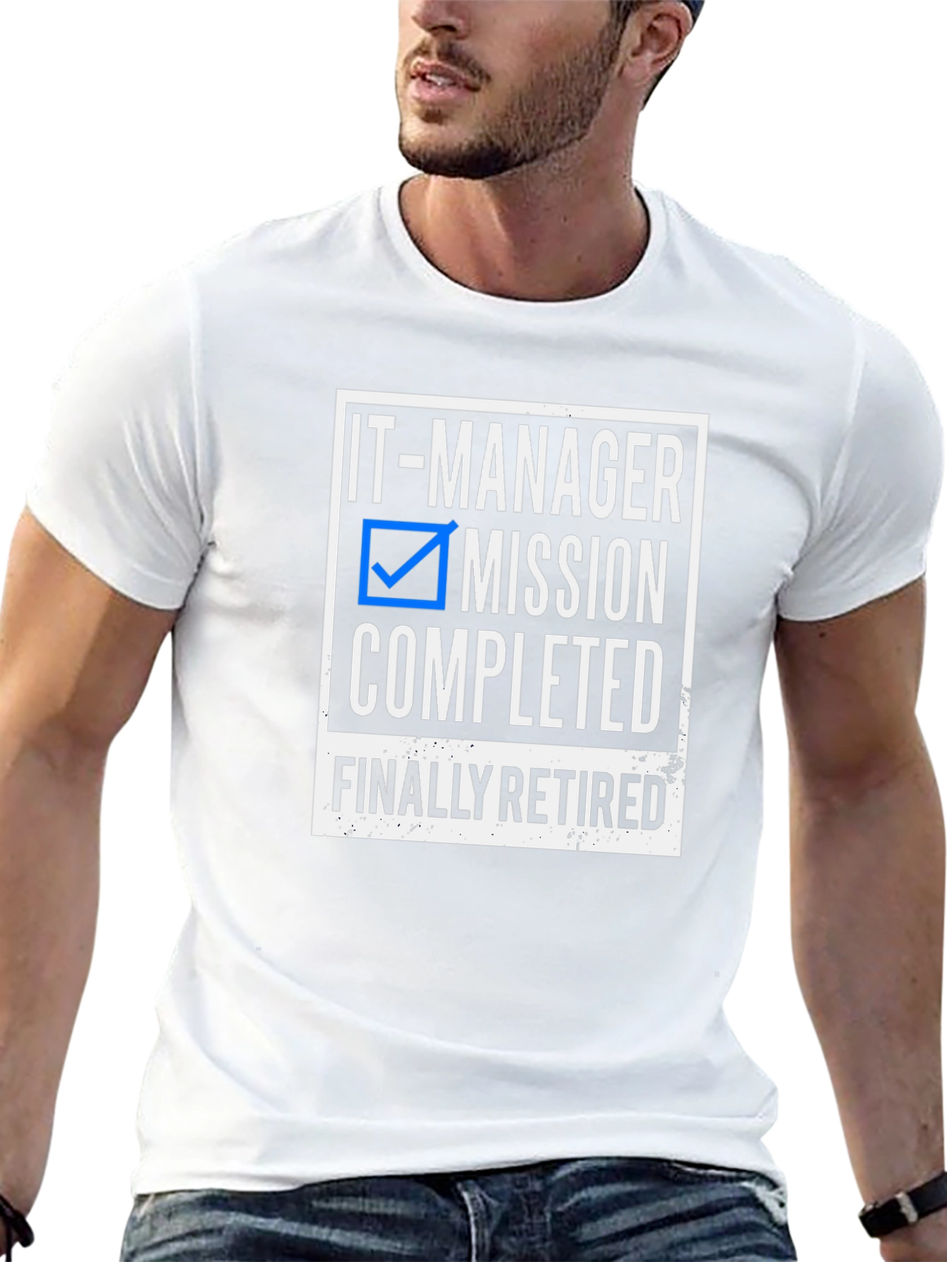 IT Manager Retirement T-Shirt: Mission Completed!