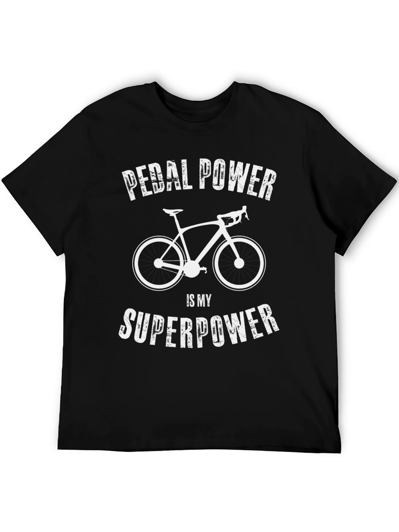 Pedal Power Superpower Cycling T-Shirt