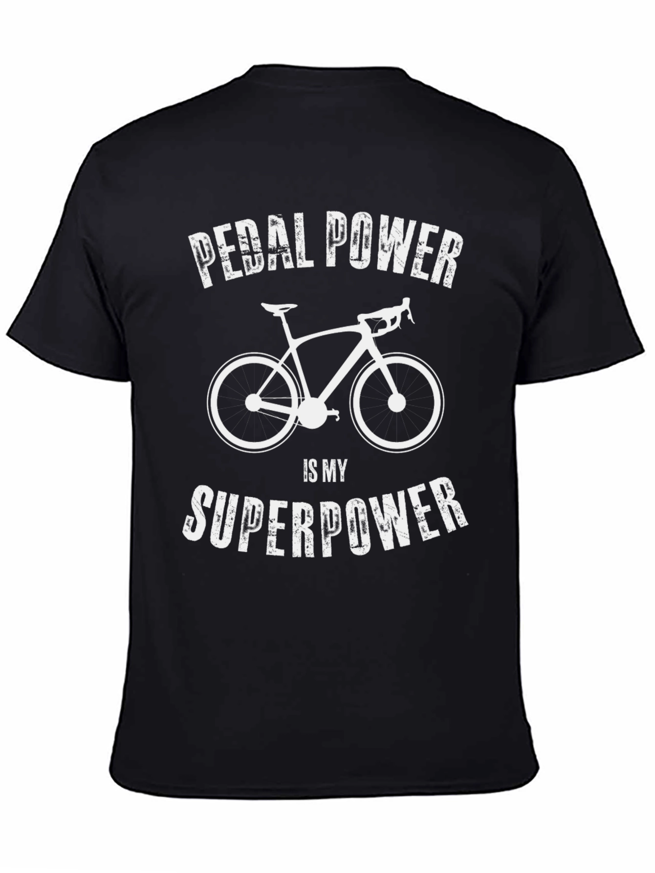 Pedal Power Superpower Cycling T-Shirt