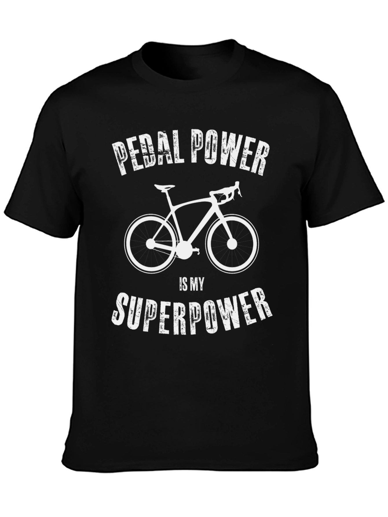 Pedal Power Superpower Cycling T-Shirt