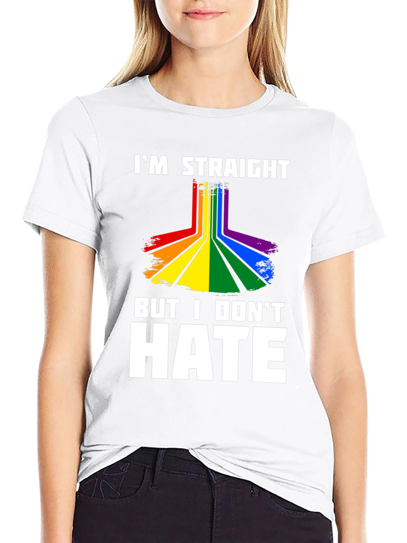 Im Straight But I Dont Hate Graphic Tee