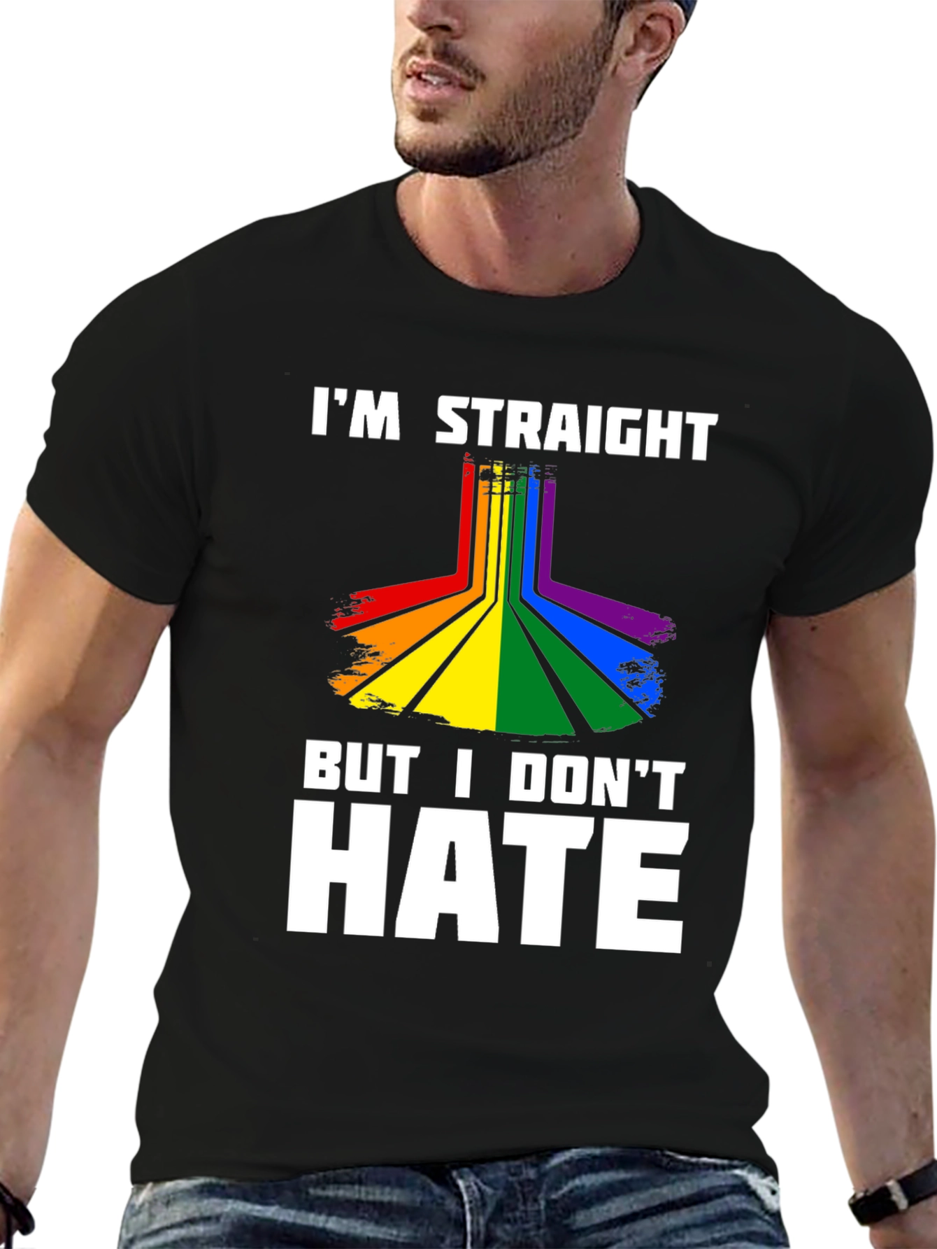 Im Straight But I Dont Hate Graphic Tee