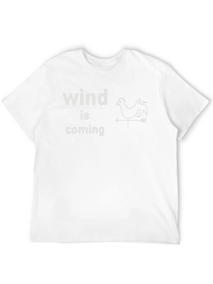 Funny Wind Is Coming Chicken Weathervane T-Shirt