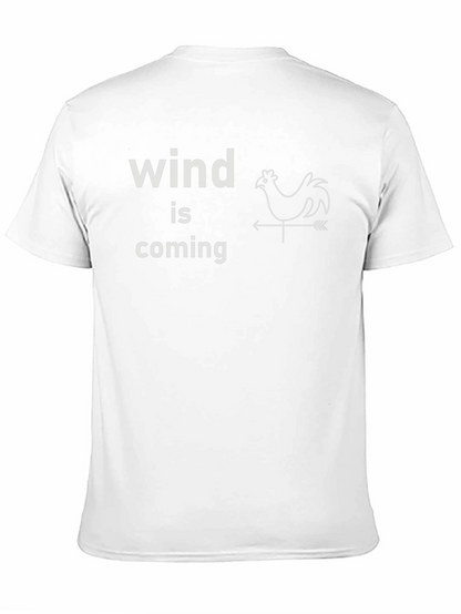 Funny Wind Is Coming Chicken Weathervane T-Shirt