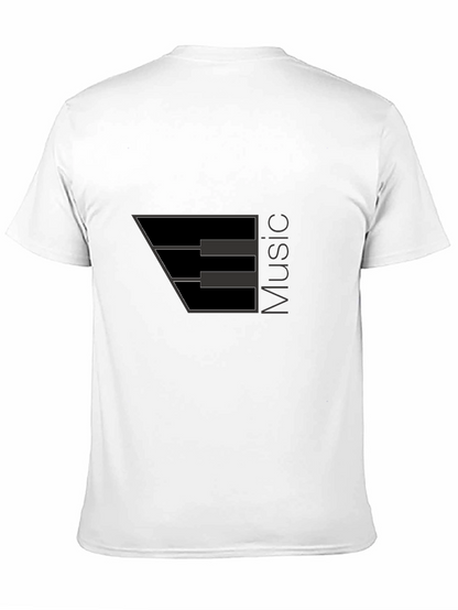 Music Note Black T-Shirt - Stylish Musician Apparel