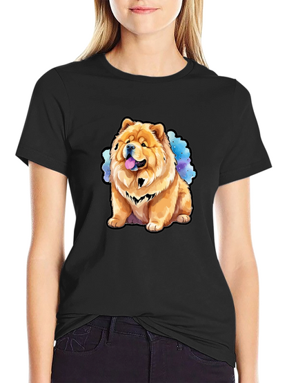 Chow Chow Dog T-Shirt - Cute Canine Design