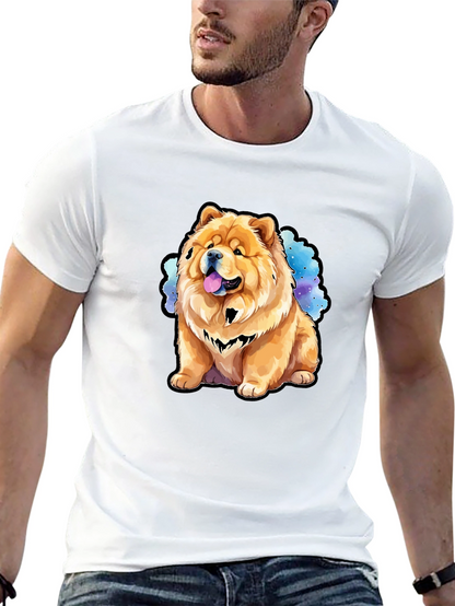Chow Chow Dog T-Shirt - Cute Canine Design