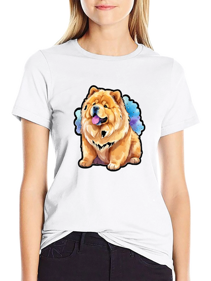 Chow Chow Dog T-Shirt - Cute Canine Design