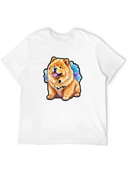 Chow Chow Dog T-Shirt - Cute Canine Design