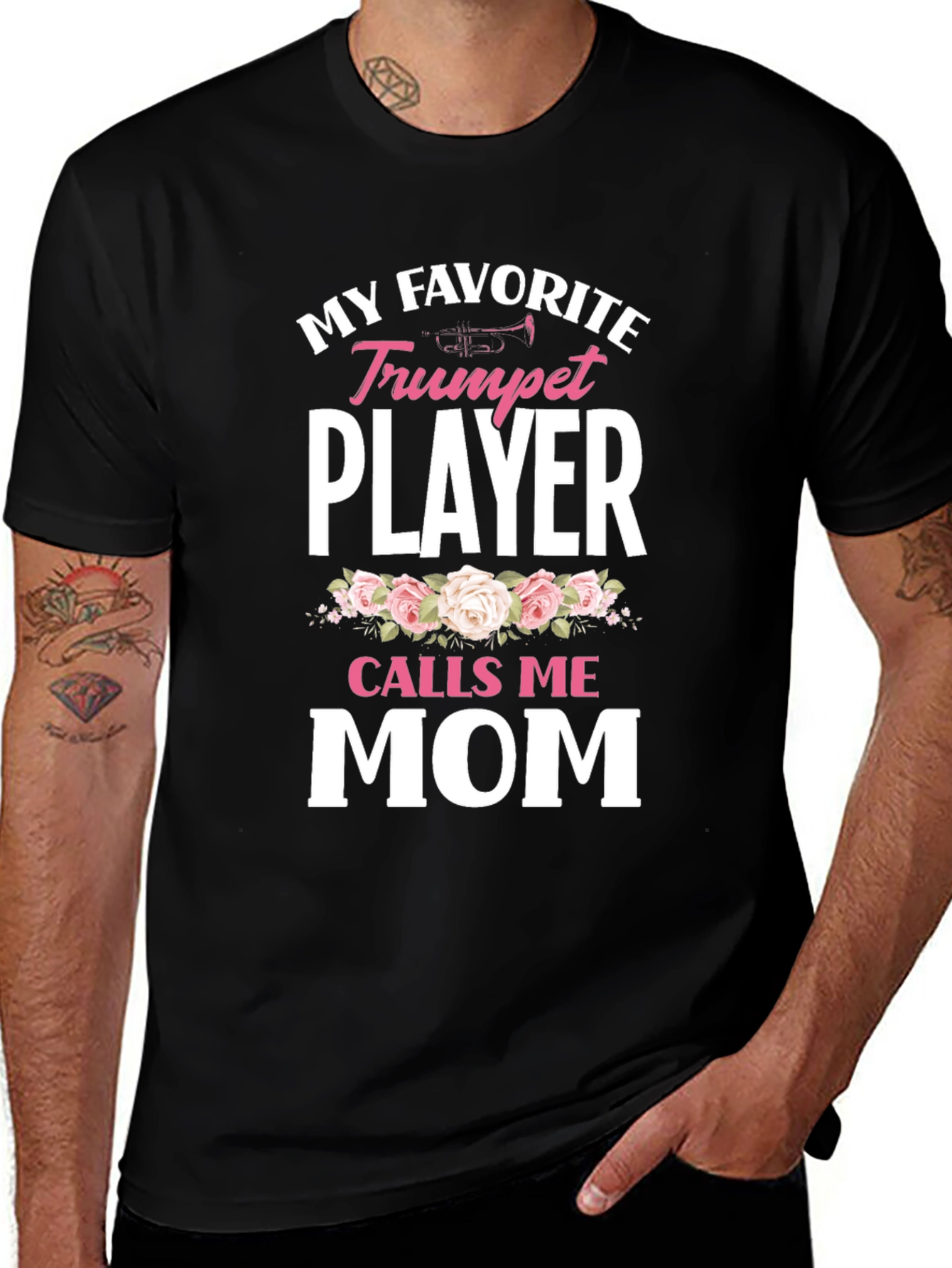 My Favorite Trumpet Player Calls Me Mom T-Shirt