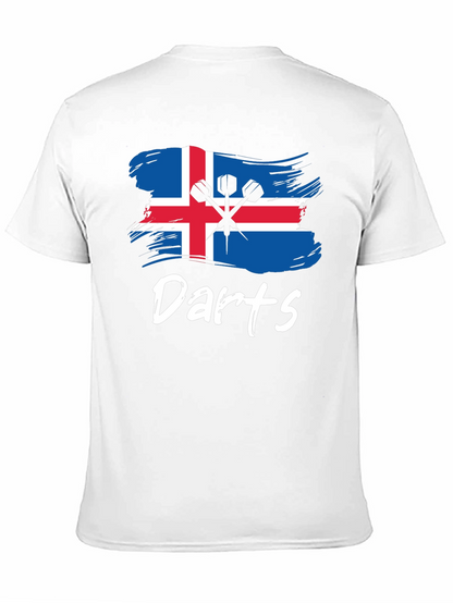 Iceland Darts T-Shirt: Sporty Icelandic Pride Tee
