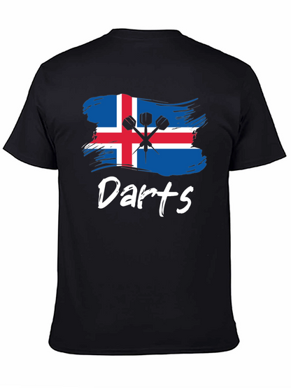 Iceland Darts T-Shirt: Sporty Icelandic Pride Tee
