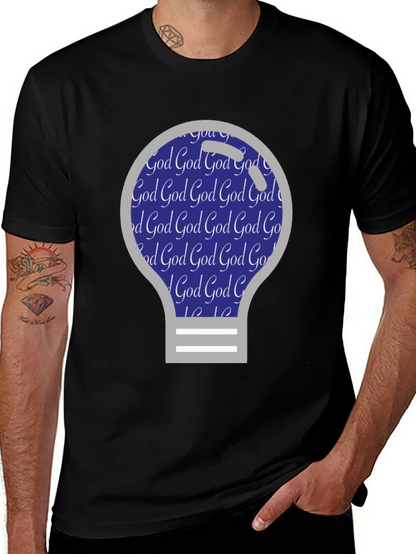 God Lightbulb T-Shirt - Christian Apparel