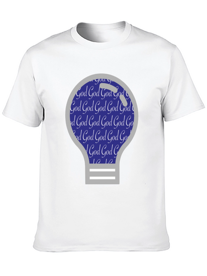 God Lightbulb T-Shirt - Christian Apparel
