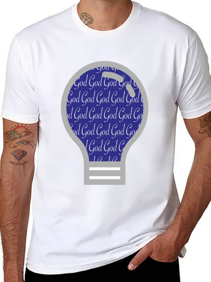 God Lightbulb T-Shirt - Christian Apparel